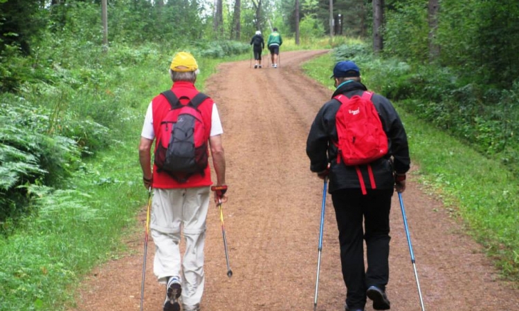 KAM KRÁČA NORDIC WALKING DNES