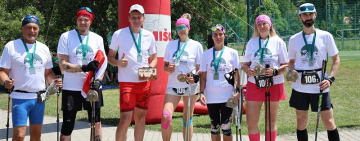 NORDIC WALKERI NA ŠTAFETOVOM PRETEKU TRAIL RELAY BANSKÁ ŠTIAVNICA – VISEGRÁD